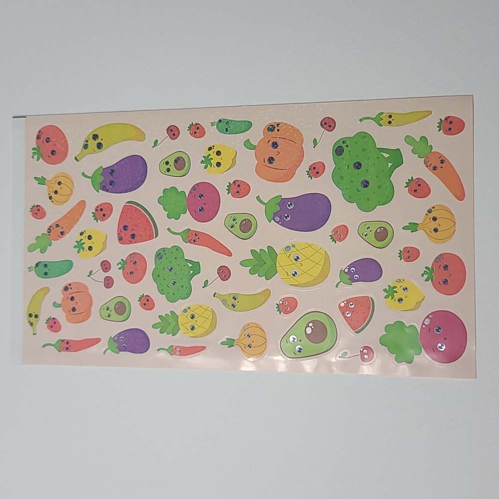 Cute Fruit and vegetables  sticker of 112